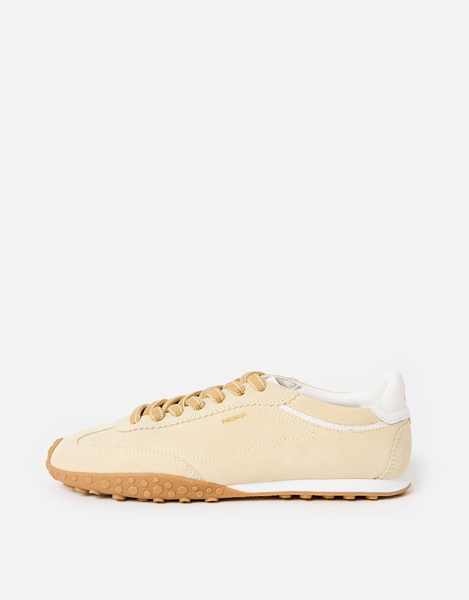 HOFF Bridge Mimosa Beige Leather Trainers
